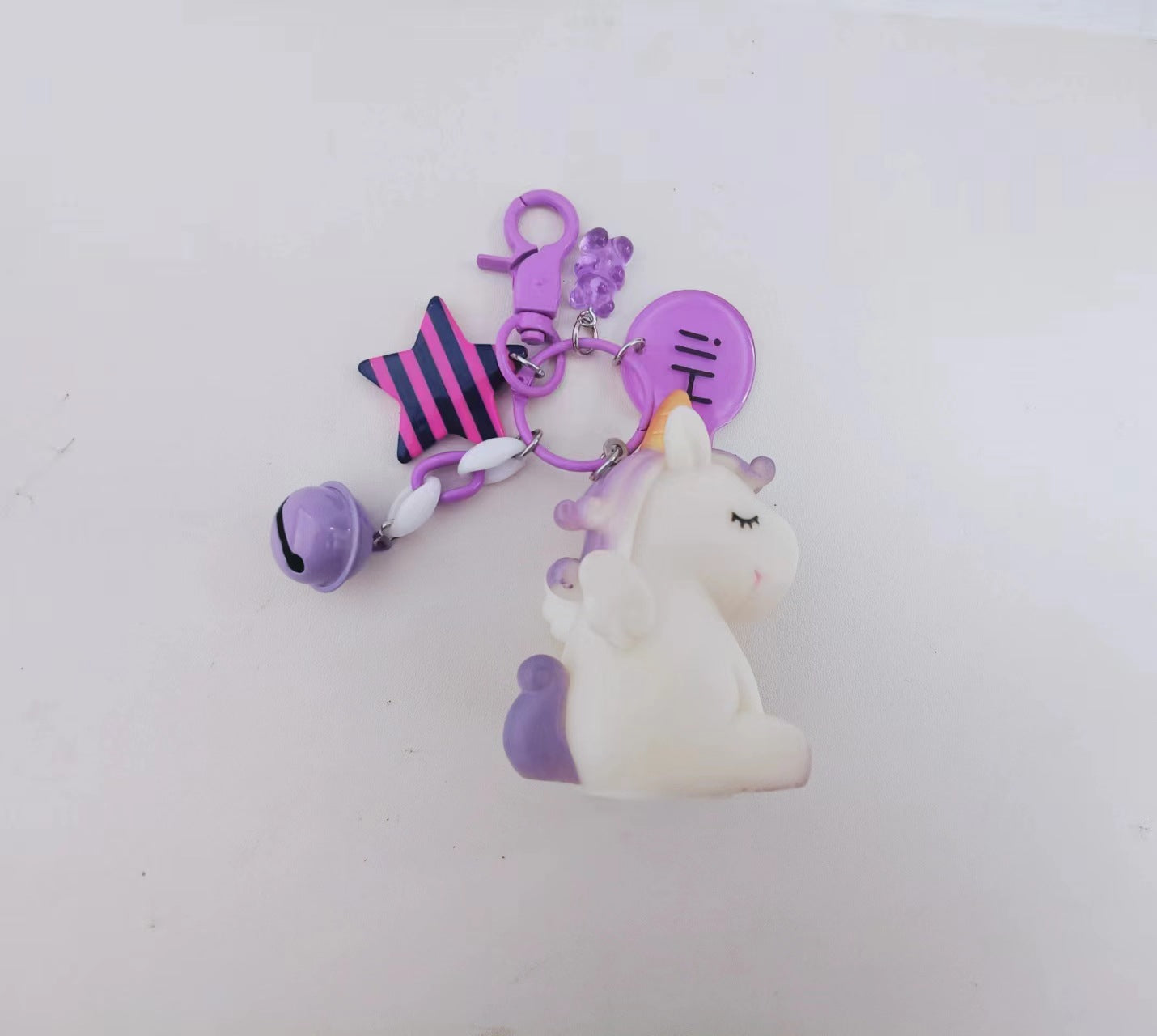 Fur Ball My Little Pony Resin Keychain