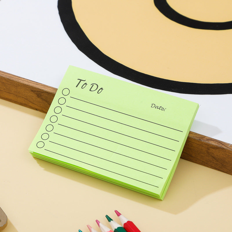 Paper Colored Plan Convenience Stickers
