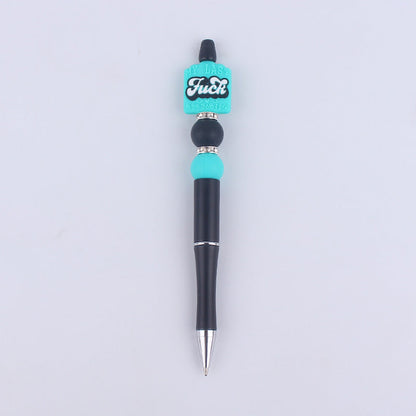 Cartoon Silicone Bead Pens
