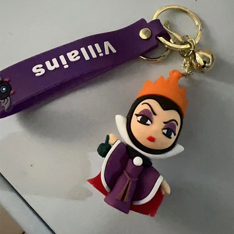 Cartoon Cute PVC Silicone Keychains Creative Keychain