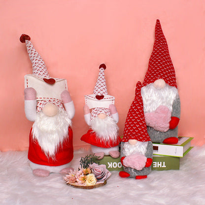 Valentine's Day Love Fabric Figurine Ornaments