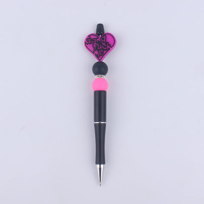 Cartoon Silicone Bead Pens