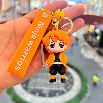 Cartoon PVC Silicone Creative Keychain