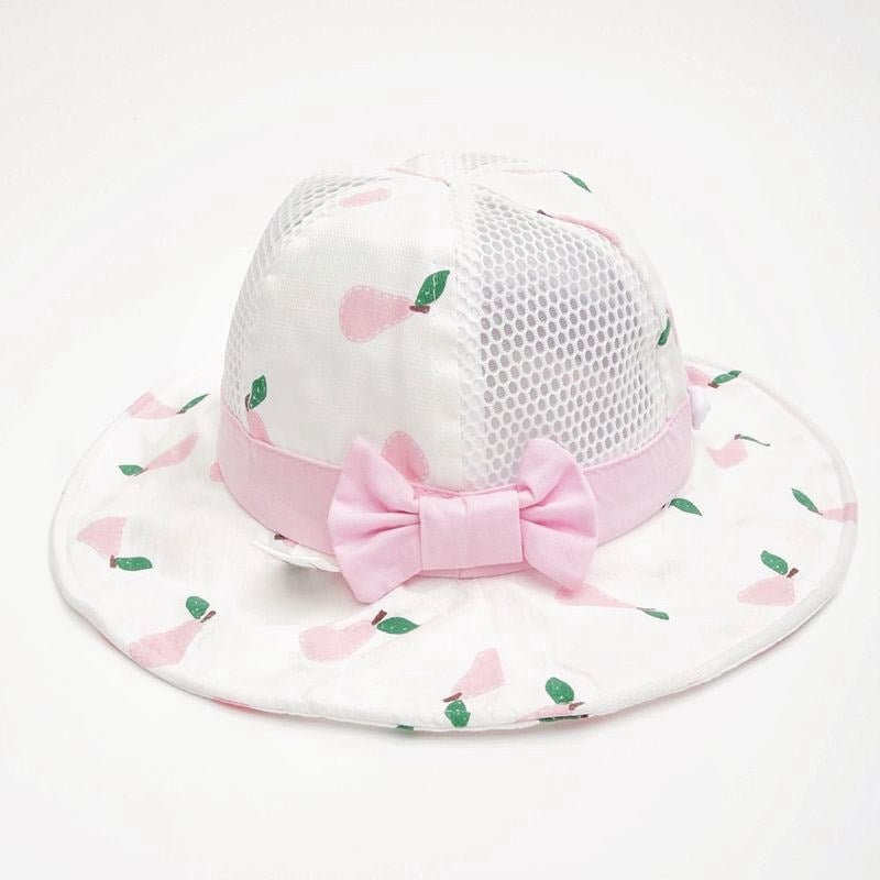 Cotton Mesh Kids Bucket Hat