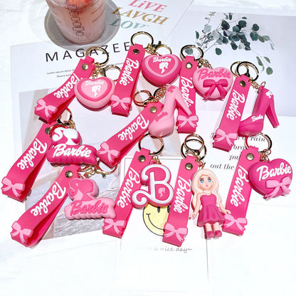 Pink Cute Keychain Creative Keychain