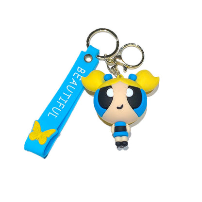 Cartoon Anime PVC Soft Glue Keychain