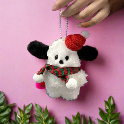 Plush Pieces, Red Hats, Bibs, Puppy Keychains