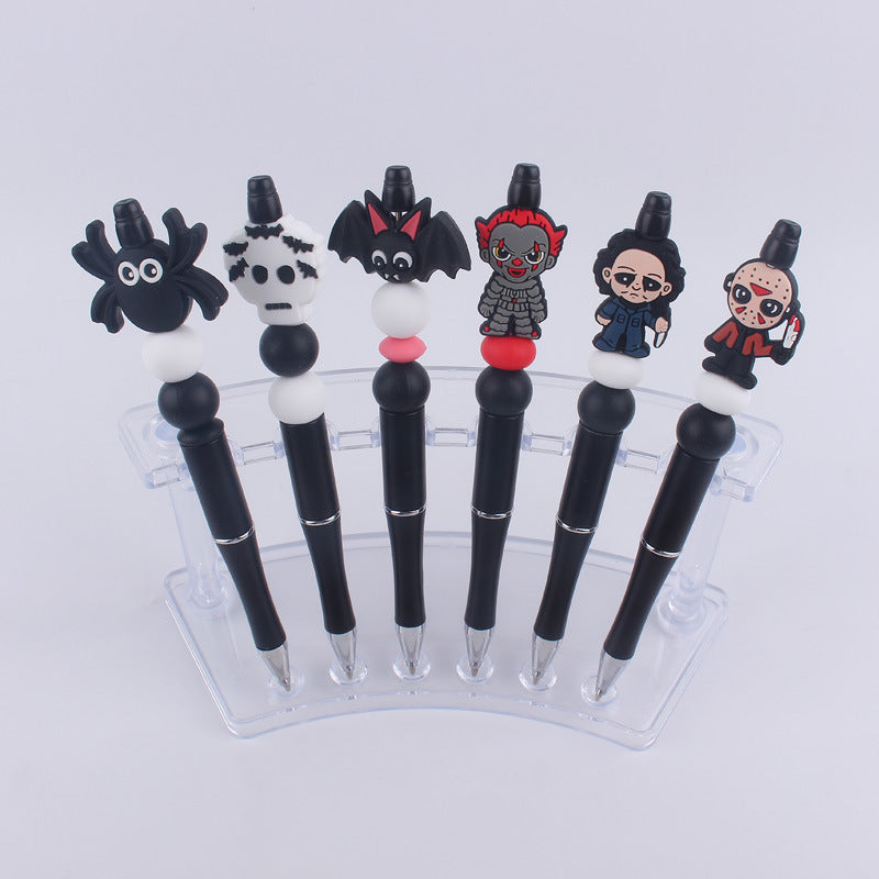 Halloween Cartoon Cute Animal Silicone Bead Bead Pen
