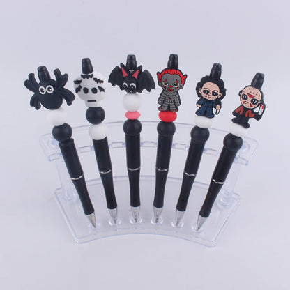 Halloween Cartoon Cute Animal Silicone Bead Bead Pen