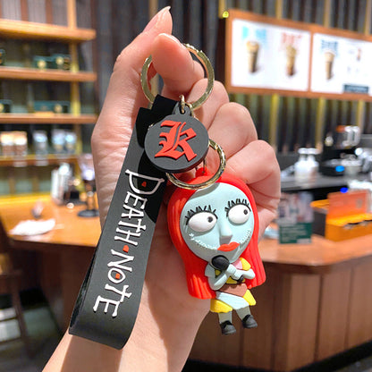 Halloween Pumpkin Man Skull Cartoon Creative Keychain
