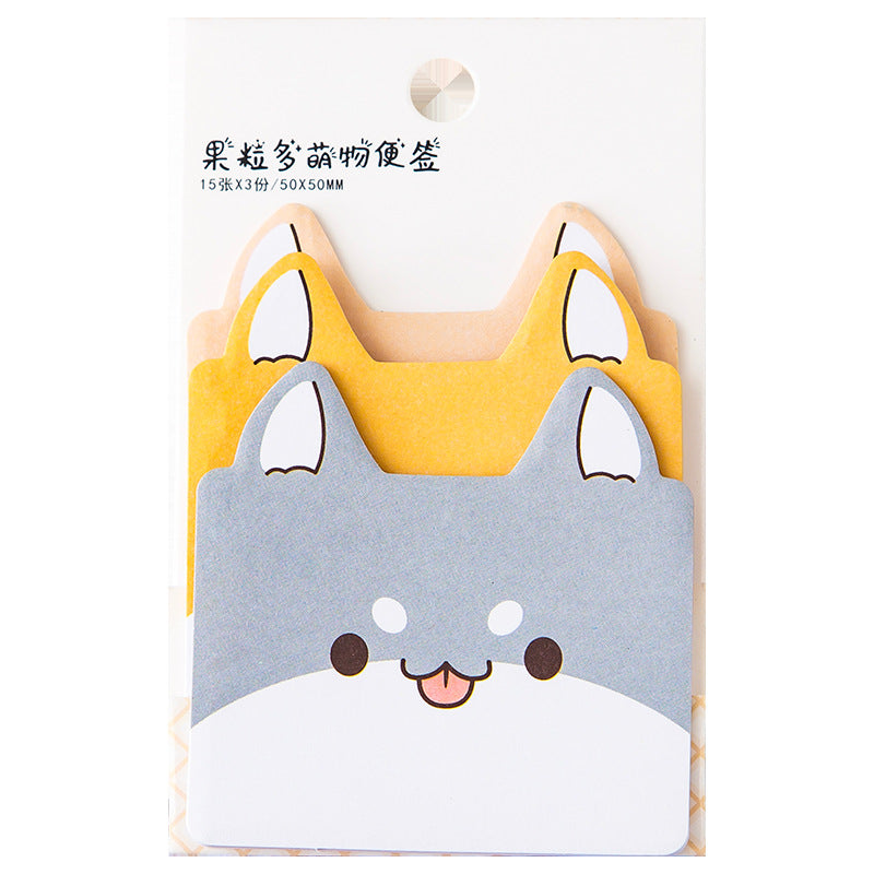 Cartoon Special-shaped Creative Sticky Notes Message Note Paper