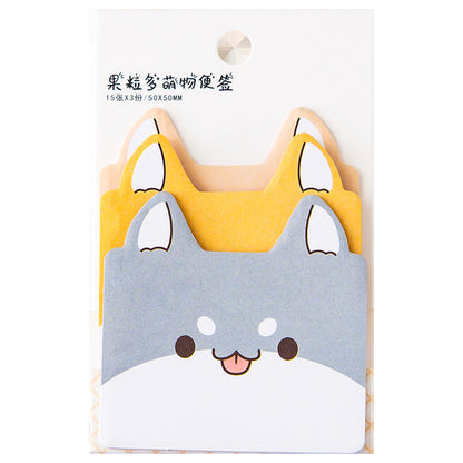 Cartoon Special-shaped Creative Sticky Notes Message Note Paper