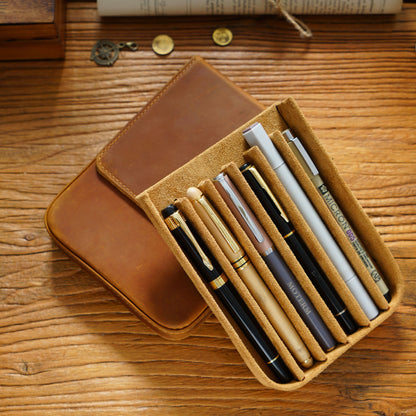 Handmade Magnetic Drawer Pencil Case
