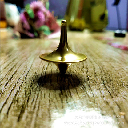 Metal Fingertip Decompression Spinning Top TOY