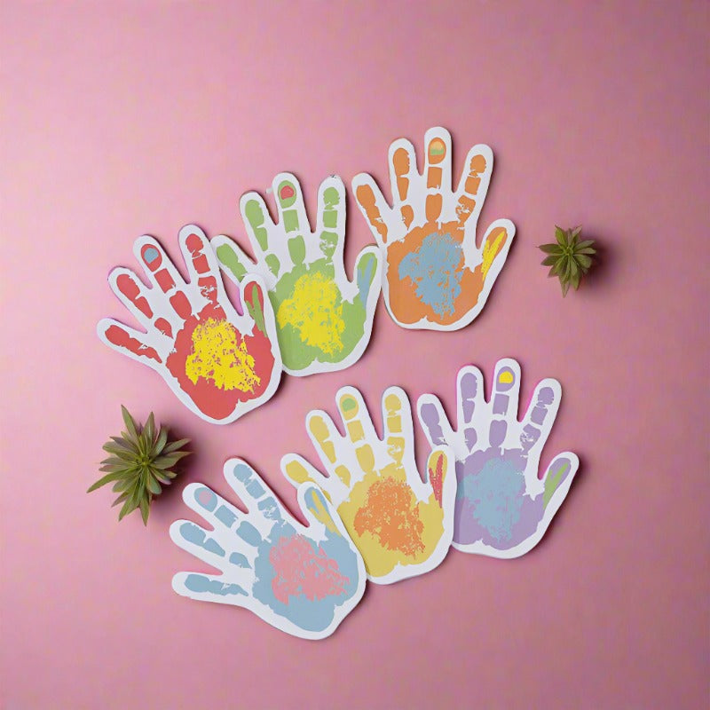 Paper Small Palm Convenience Stickers