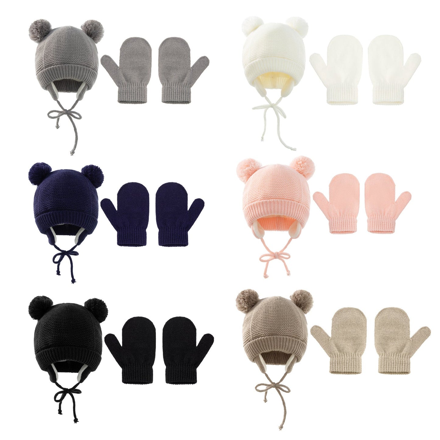 Wholesale Braid Children's Knitted Acrylic Hat