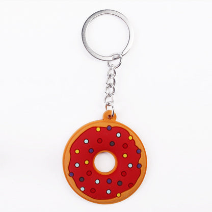 PVC Donut Keychain