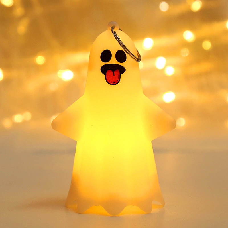 Halloween LED Ghost Decoration Plastic Ornaments