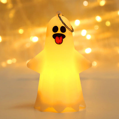Halloween LED Ghost Decoration Plastic Ornaments