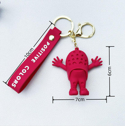 Slippers PVC Keychain