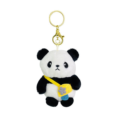 Creative Cute Plush Panda Doll Ornament Keychain