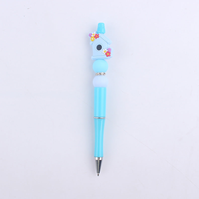 Cartoon Greenhouse Silicone DIY Bead Pen