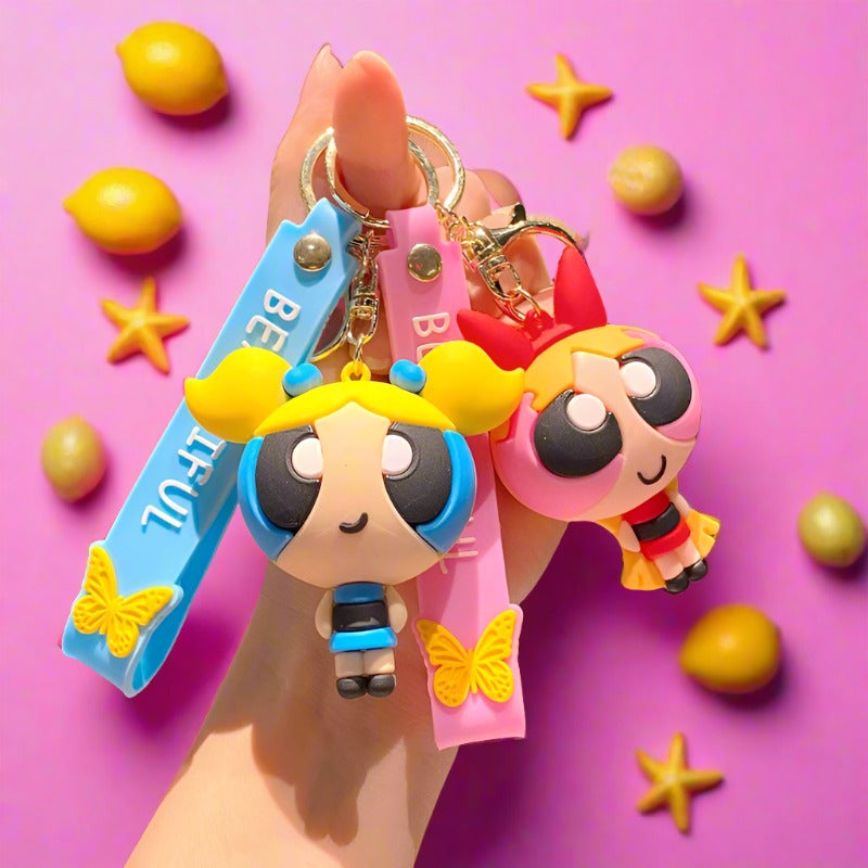 Cartoon Anime PVC Soft Glue Keychain