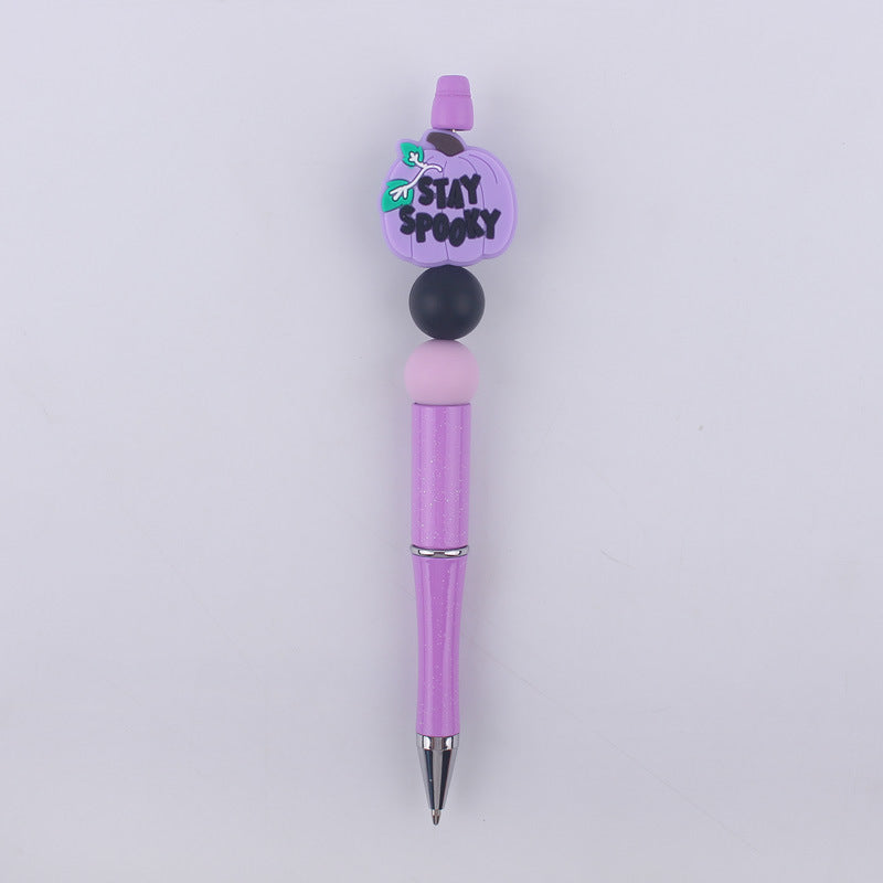 Halloween Cartoon Cute Animal Silicone Bead Bead Pen