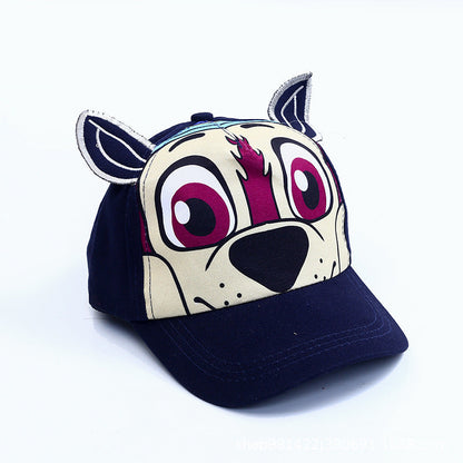 Dog Ears Sunshade Cartoon Breathable Comfortable Cute Baby Hat