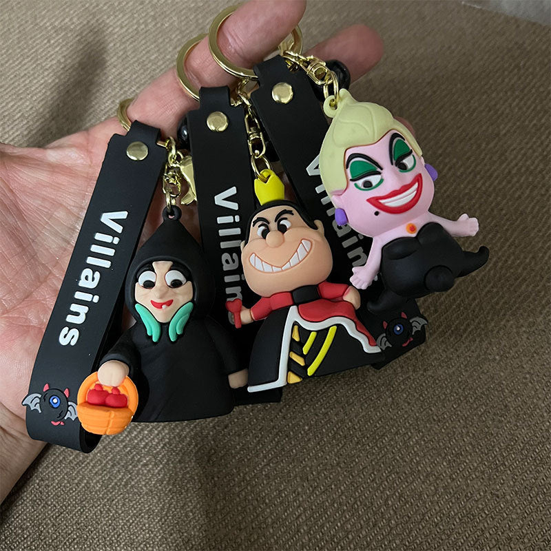 Cartoon Cute PVC Silicone Keychains Creative Keychain