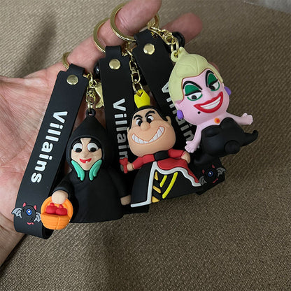 Cartoon Cute PVC Silicone Keychains Creative Keychain