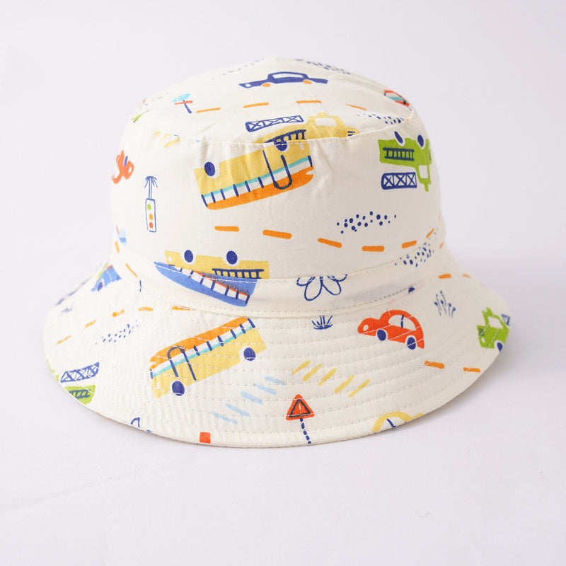 Cotton Cartoon Animal Kids Bucket Hat