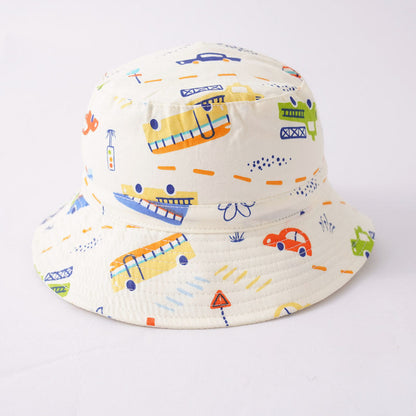 Cotton Cartoon Animal Kids Bucket Hat