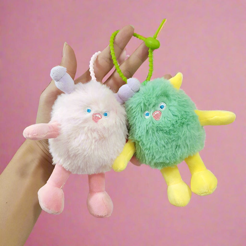 Plush Little Monster Keychains