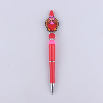 Cartoon Silicone Bead Pens