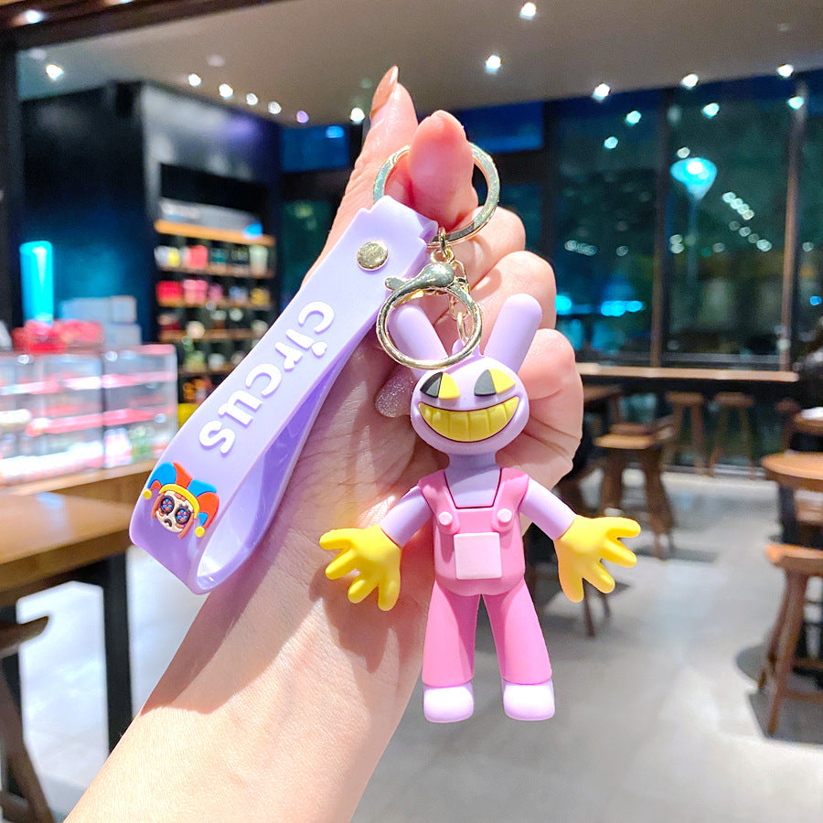 PVC Soft Glue Cute Keychain Creative Keychain