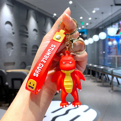 Wholesale Cartoon Anime PVC Soft Keychain Creative Keychain ACCVIP-KC-XinShu002