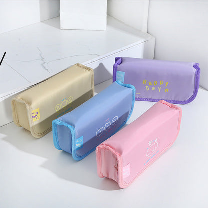 Polyester Large Capacity Pencil Bag