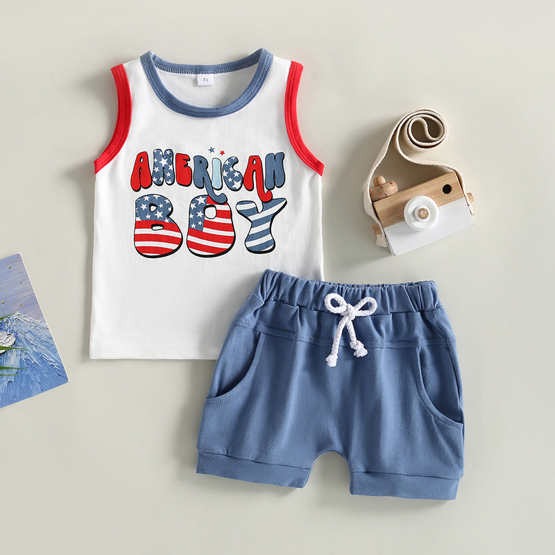 Cotton Independence Day Boys Suits