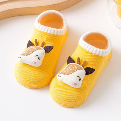 Baby Three-dimensional Doll Dinosaur Rabbit Thick Toddler Socks