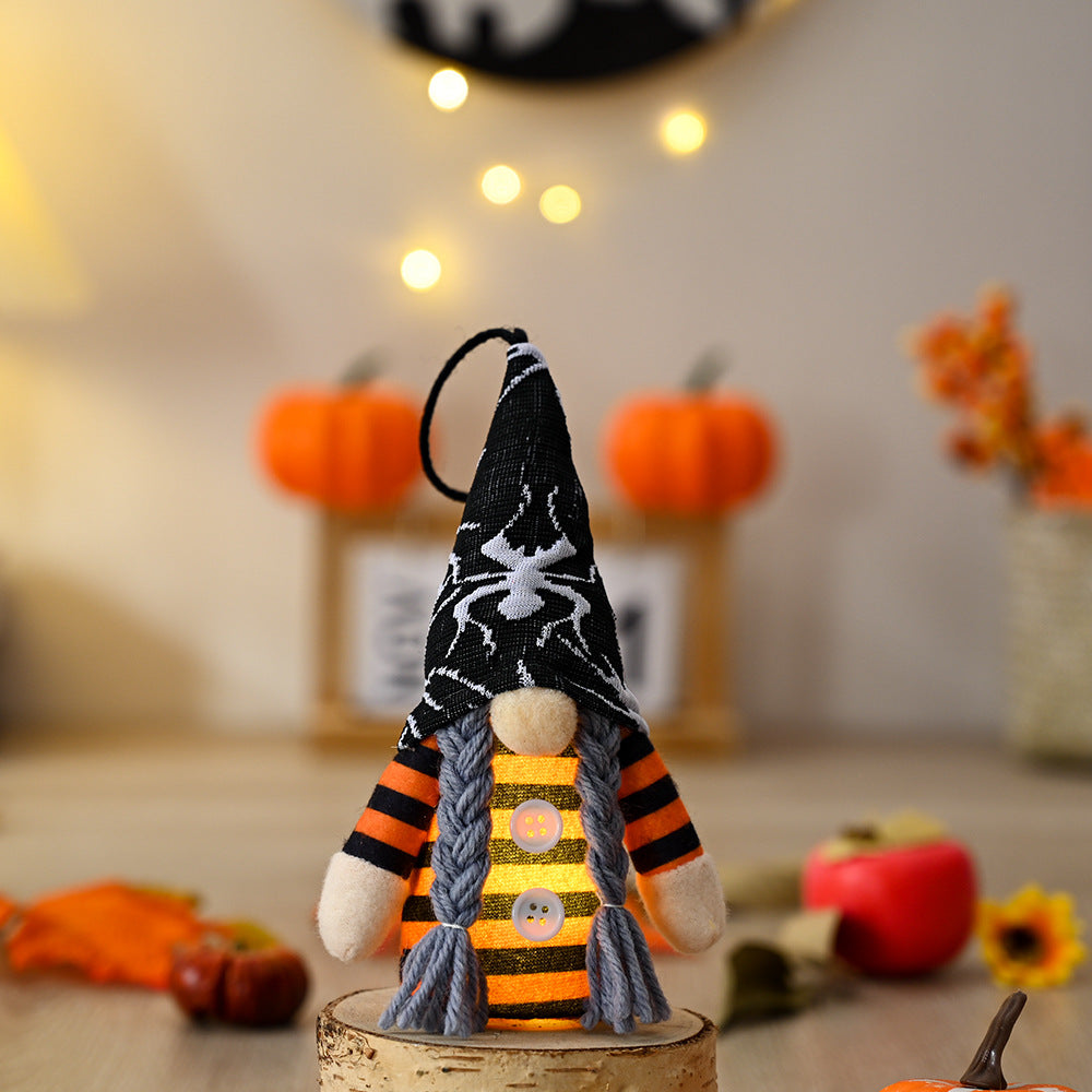 New Halloween Lights with No Face Doll