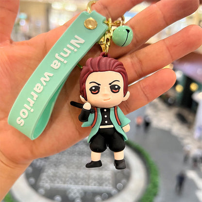 Cartoon PVC Silicone Creative Keychain