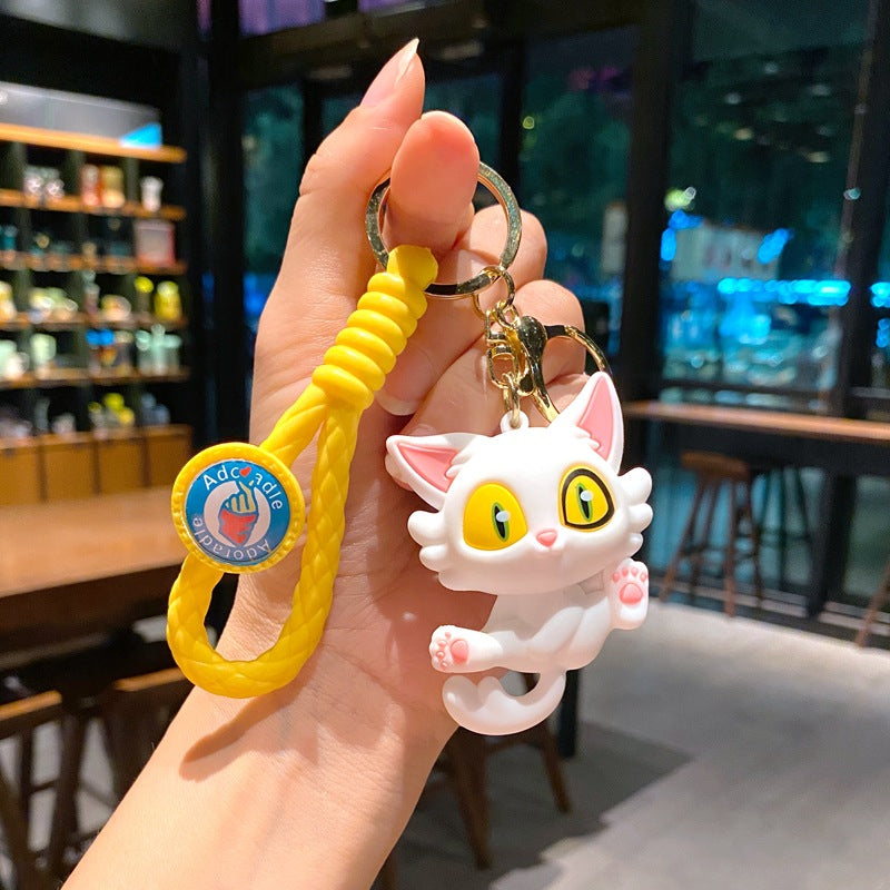 Cartoon Anime PVC Soft Keychain Creative Keychain