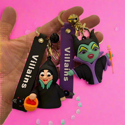 Cartoon Cute PVC Silicone Keychains Creative Keychain