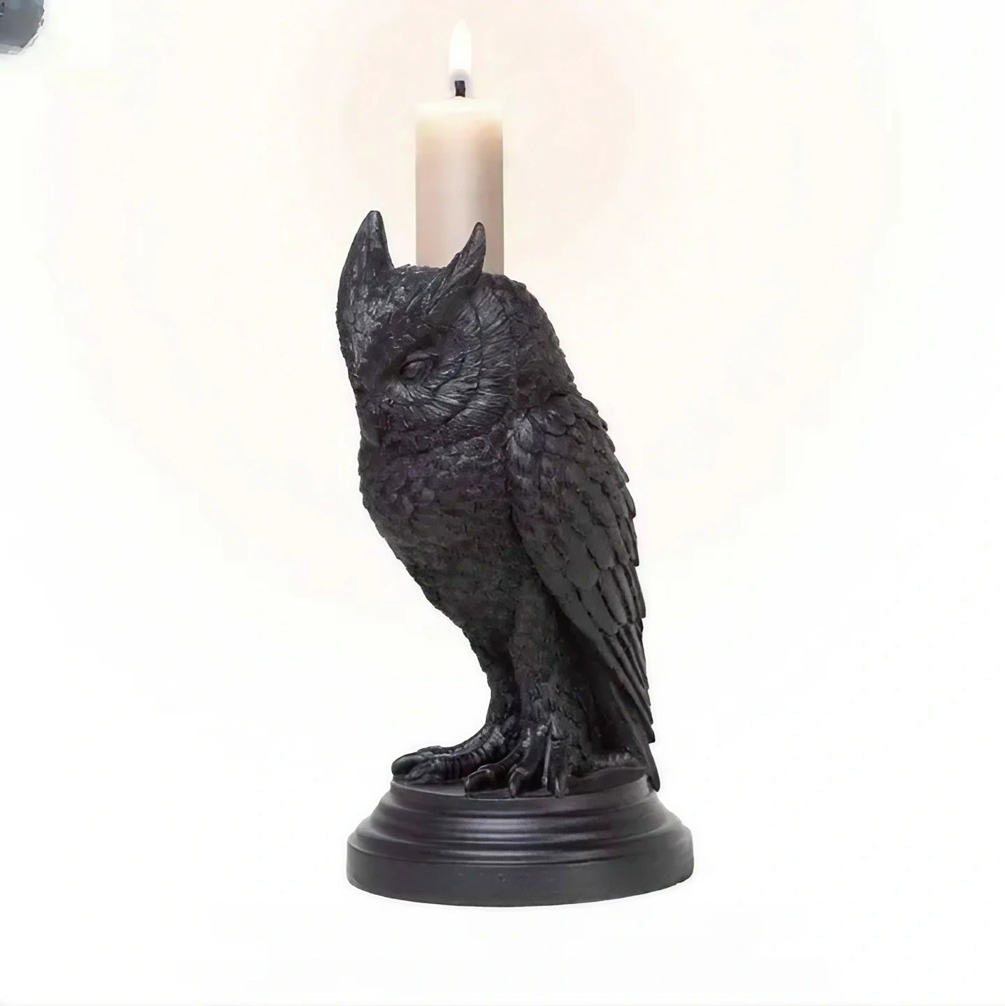 Gothic Resin Buddha Ornaments for Halloween