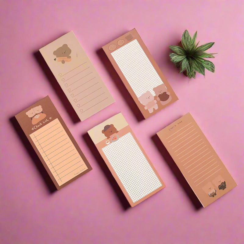 Cute Little Bear Paper Notebooks