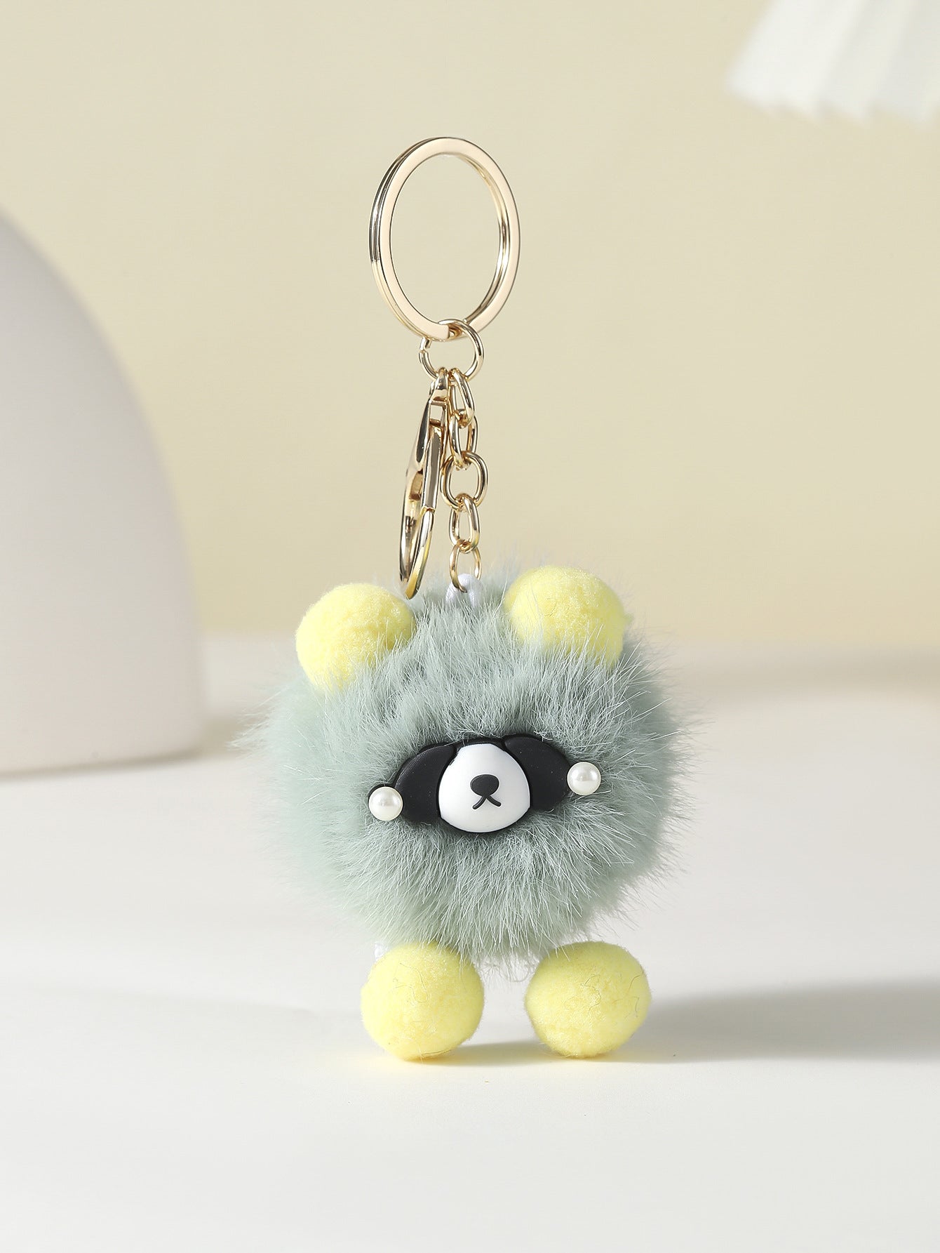 Cartoon Cute Plush Bear Keychain Creative Keychain