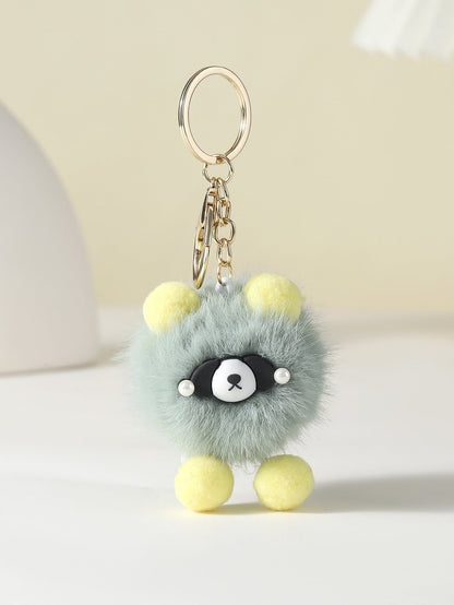 Cartoon Cute Plush Bear Keychain