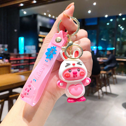 Cartoon Keychains School Bag Pendant Creative Keychain