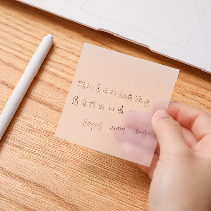 Paper Simple Transparent Post-it Notes